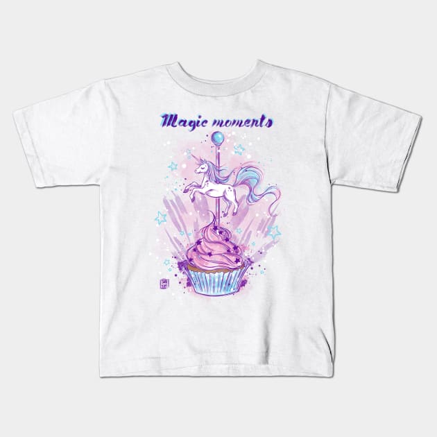 Magic moments Kids T-Shirt by Daisyart_lab